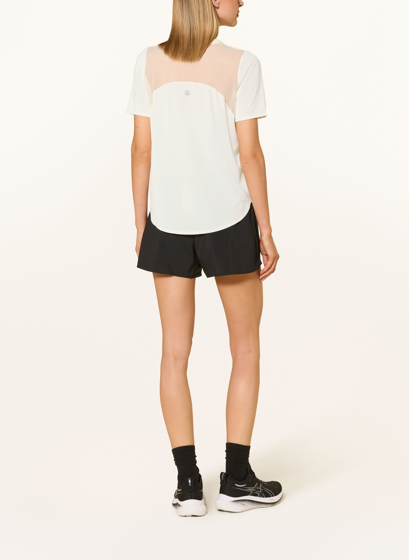 ASICS Trainingsshirt ROAD: CRÈME
