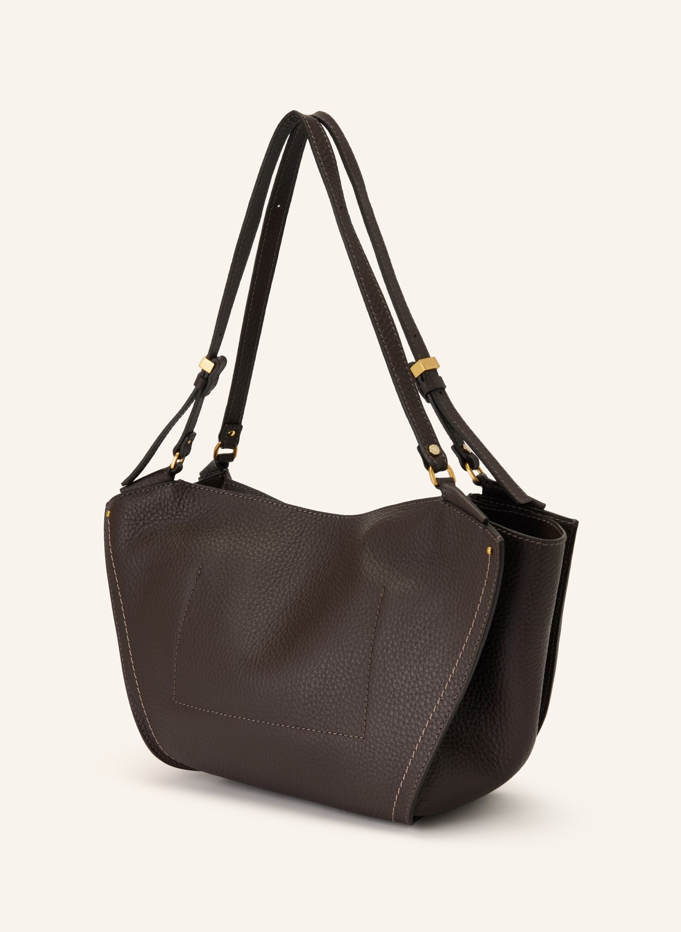GIANNI CHIARINI BLOOM Shoppers: DARK BROWN / GOLD