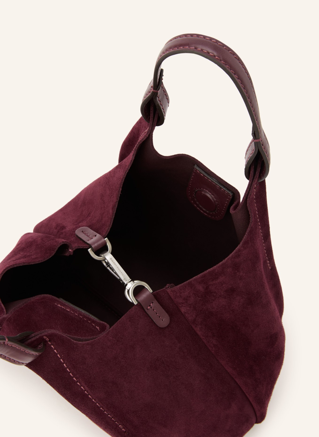 GIANNI CHIARINI Handtasche DUA MEDIUM mit Pouch: DUNKELROT