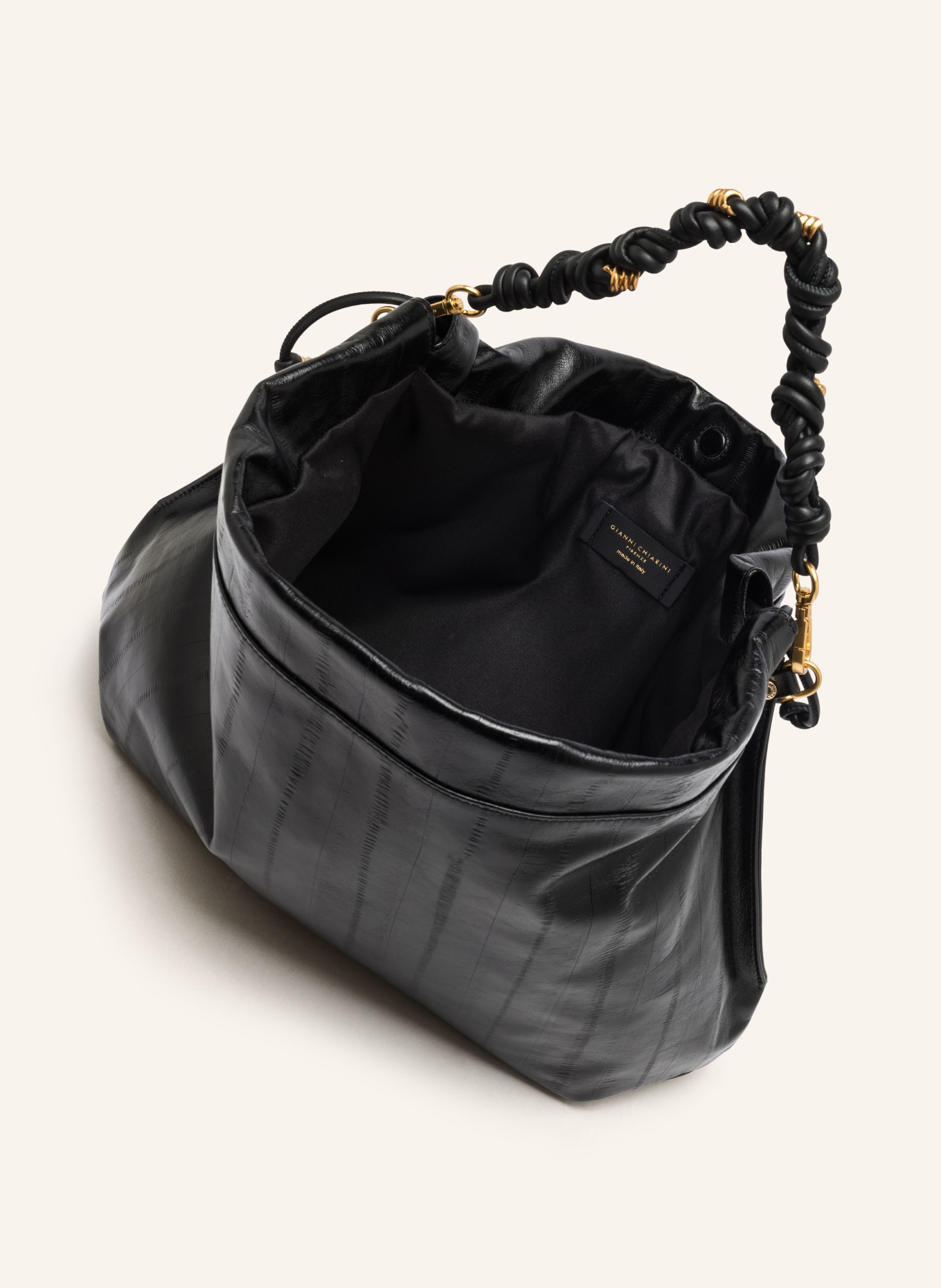 GIANNI CHIARINI Buideltas MORGANA: ZWART / GOUD