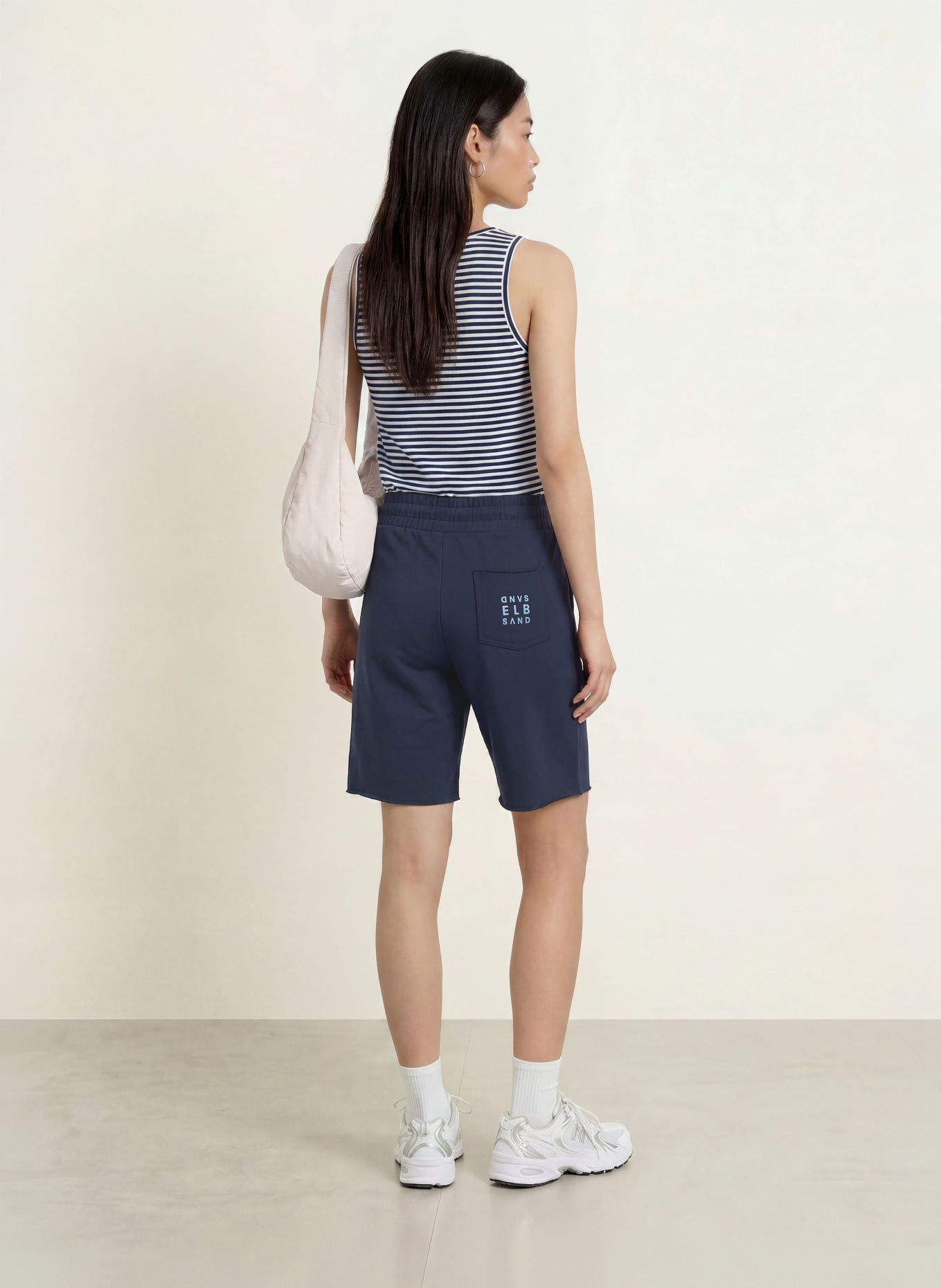 ELBSAND Sweatshorts MIJAR: DUNKELBLAU
