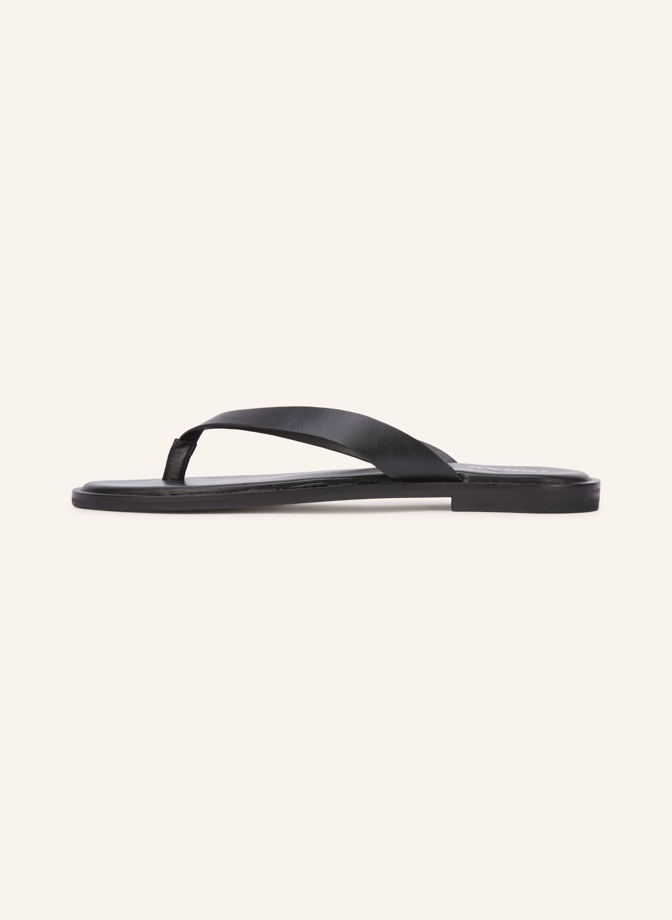 JONAK WITTY Thong sandals: BLACK