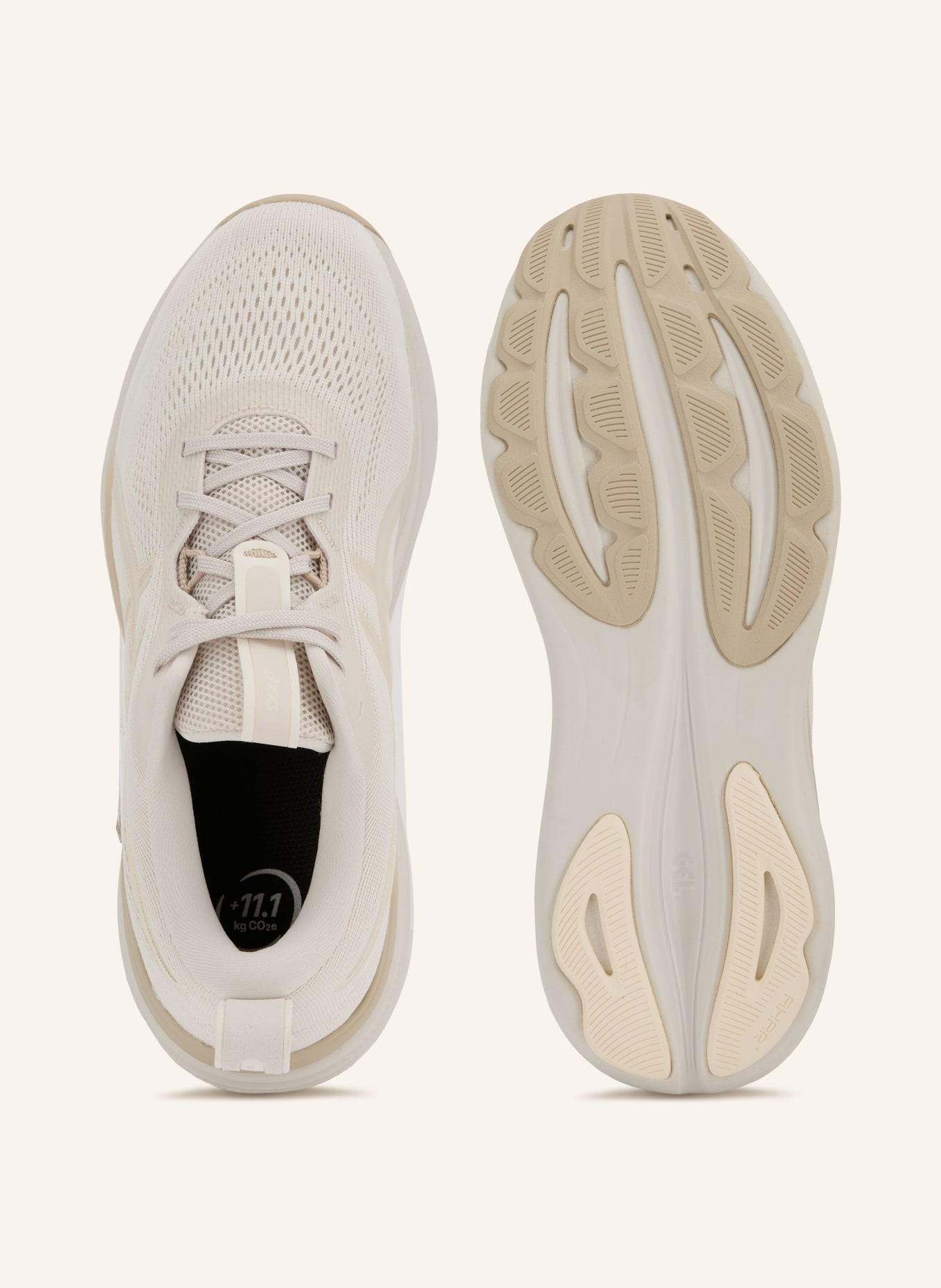 ASICS Buty do biegania GEL-PULSE 17: KREMOWY / ECRU