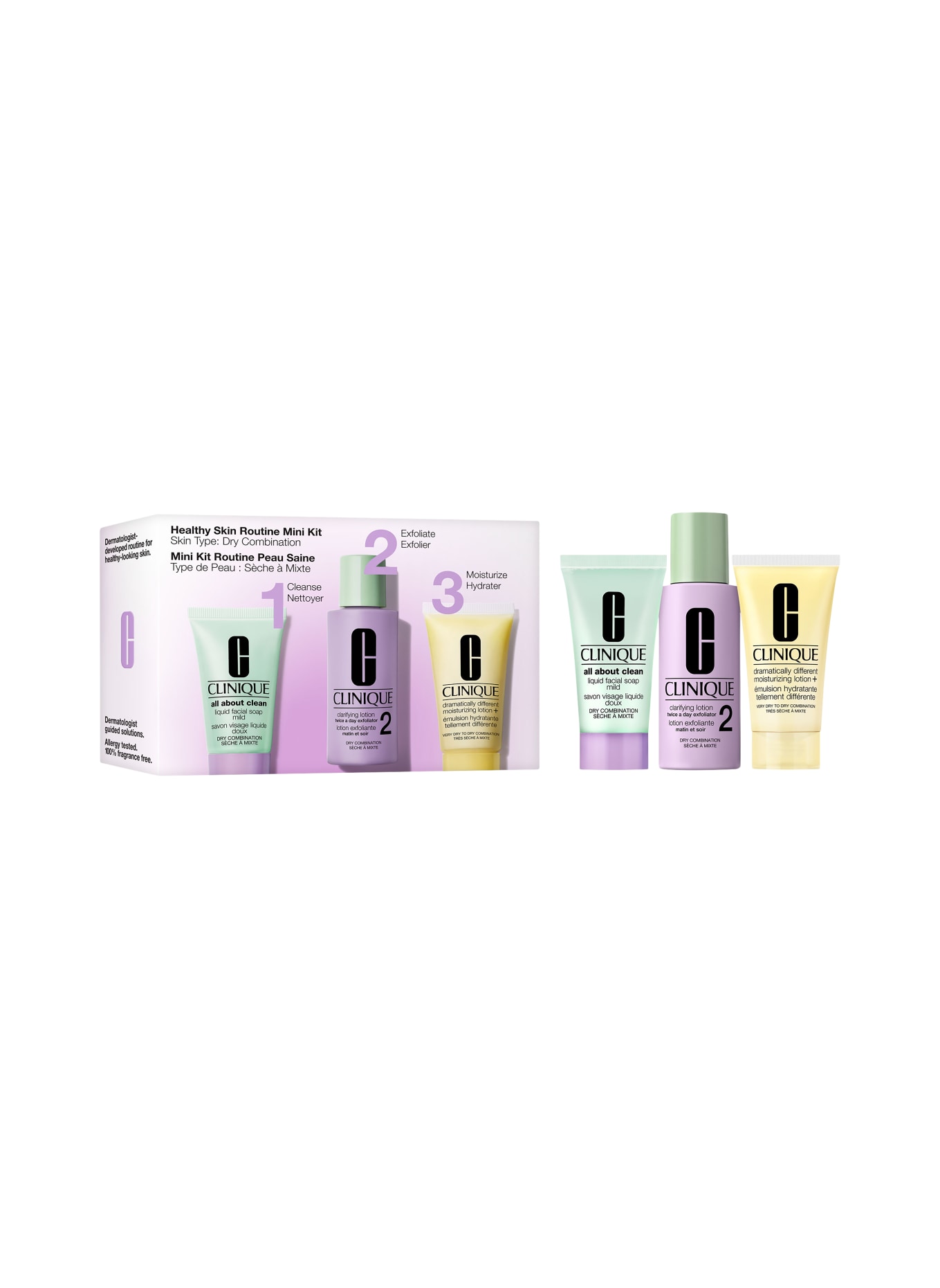 CLINIQUE HEALTHY SKIN ROUTINE SKIN TYPE 2 MINI KIT