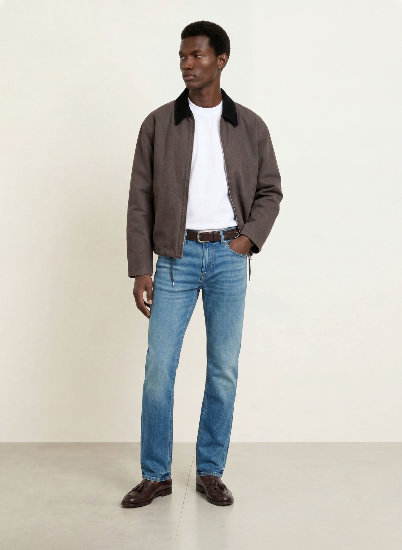 7 for all mankind Jeansy THE STRAIGHT o kroju prostym: 3NC Mid Blue