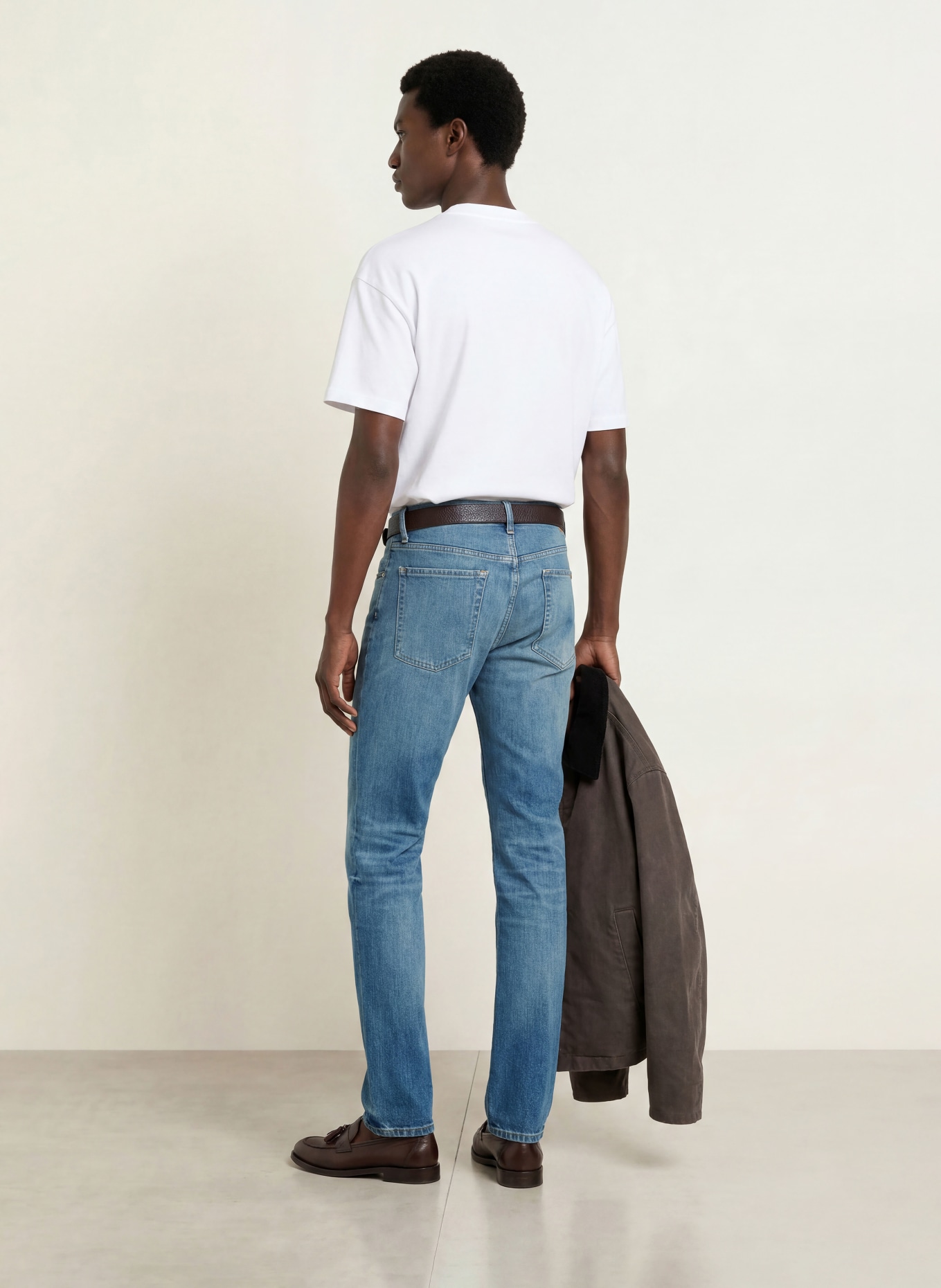 7 for all mankind Jeansy THE STRAIGHT o kroju prostym: 3NC Mid Blue