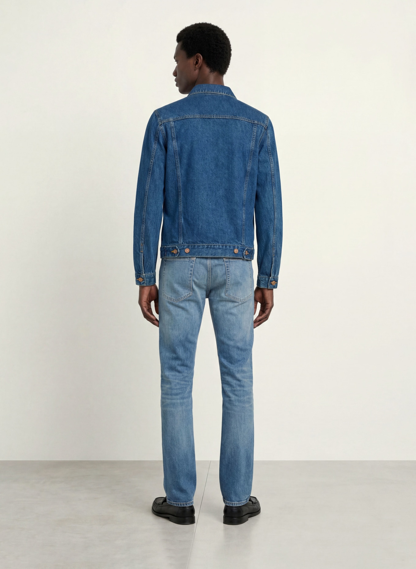 7 for all mankind Denim Jacket PERFECT JACKET: 3LO Mid Blue
