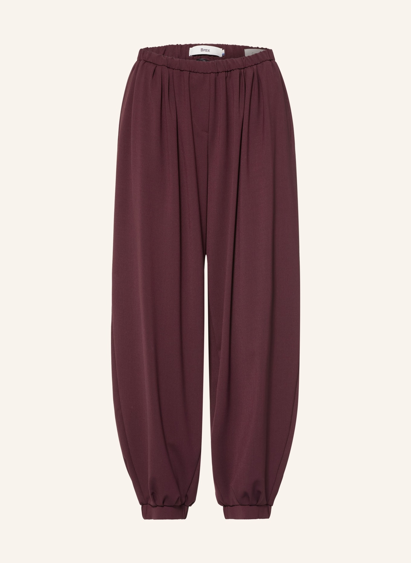 BRAX Broek MABEL S: DONKERROOD