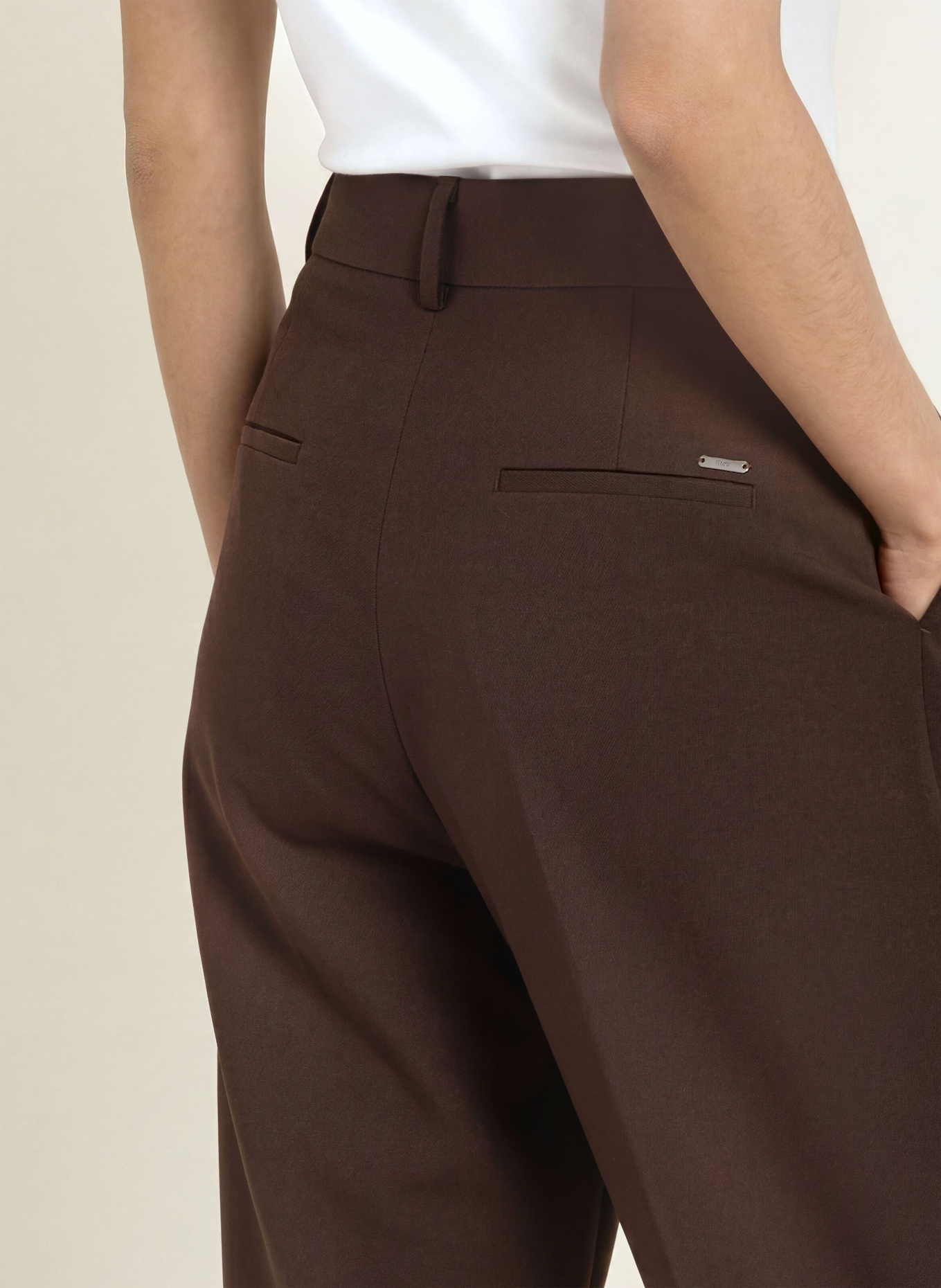 BRAX MEGAN S Trousers: DARK BROWN
