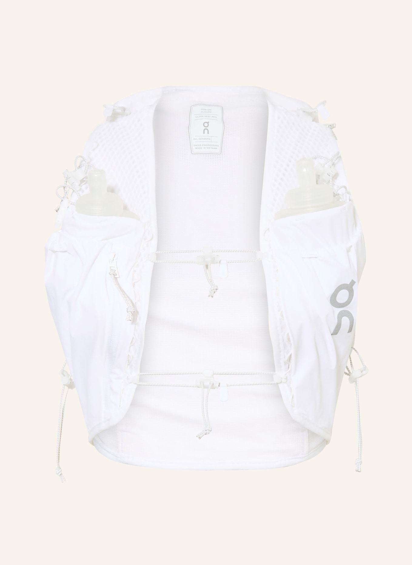 On Hardloopbodywarmer ULTRA VEST PRO: WIT