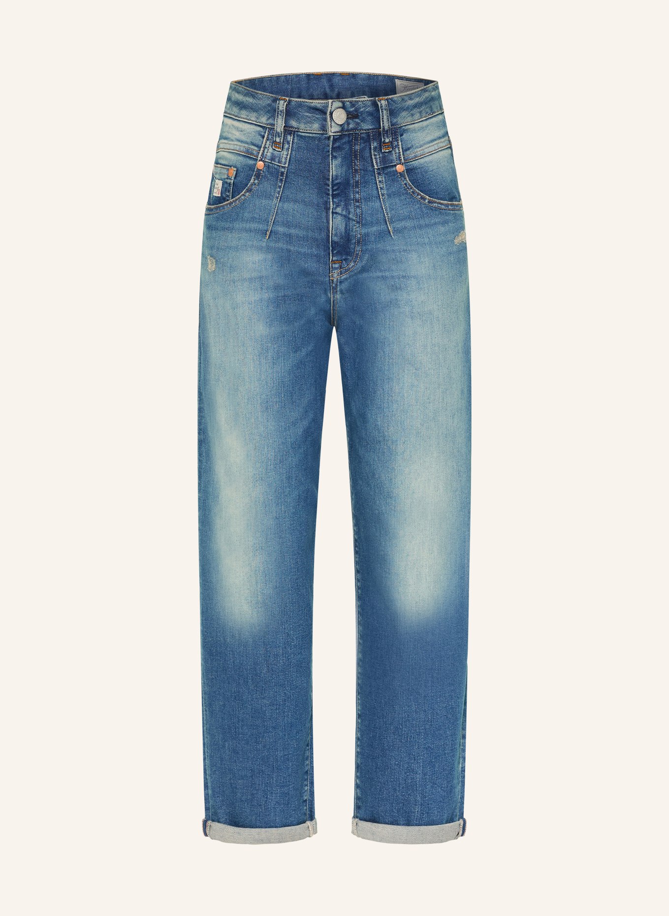 Herrlicher Dżinsy typu mom jeans BROOKE: 084 easy blue