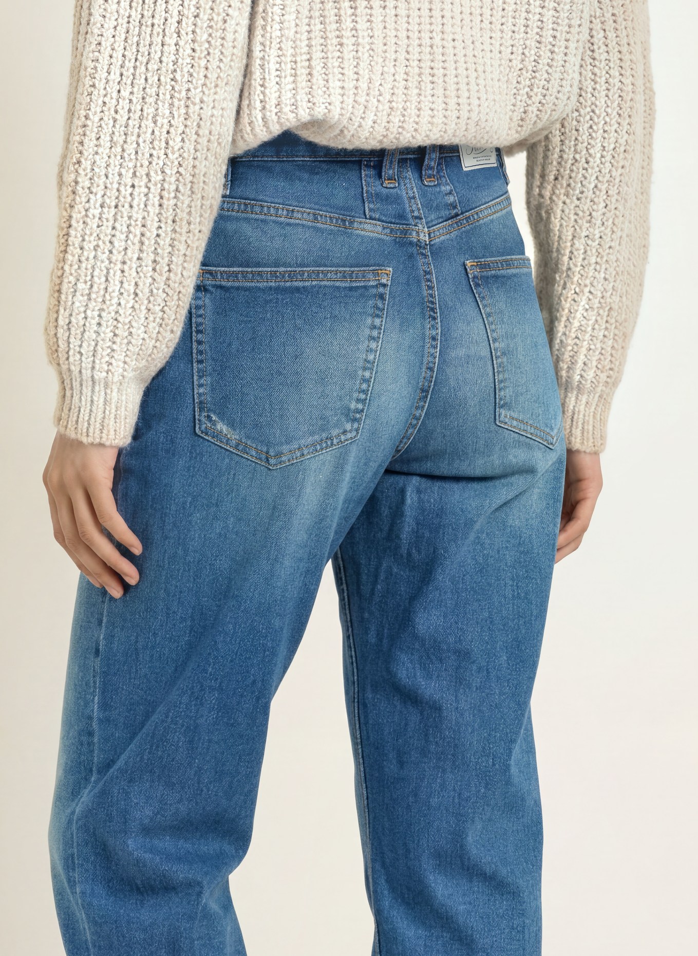 Herrlicher Dżinsy typu mom jeans BROOKE: 084 easy blue