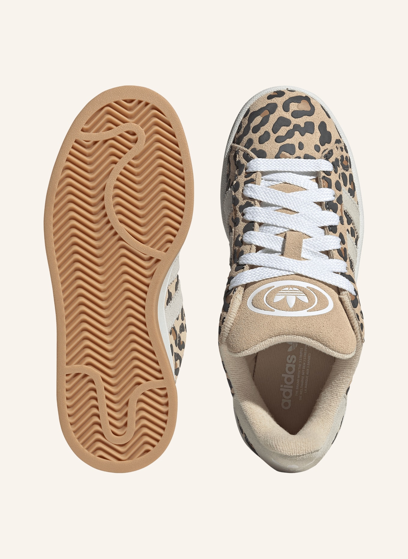 adidas Originals Sneakers CAMPUS 00S: LICHTBRUIN / CAMEL / MARRON FONCÉ
