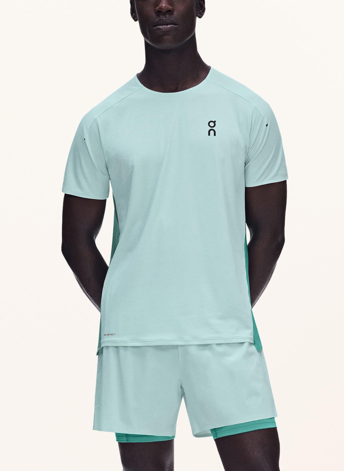 On Trainingsshirt PERFORMANCE: TURQUOISE / MINT