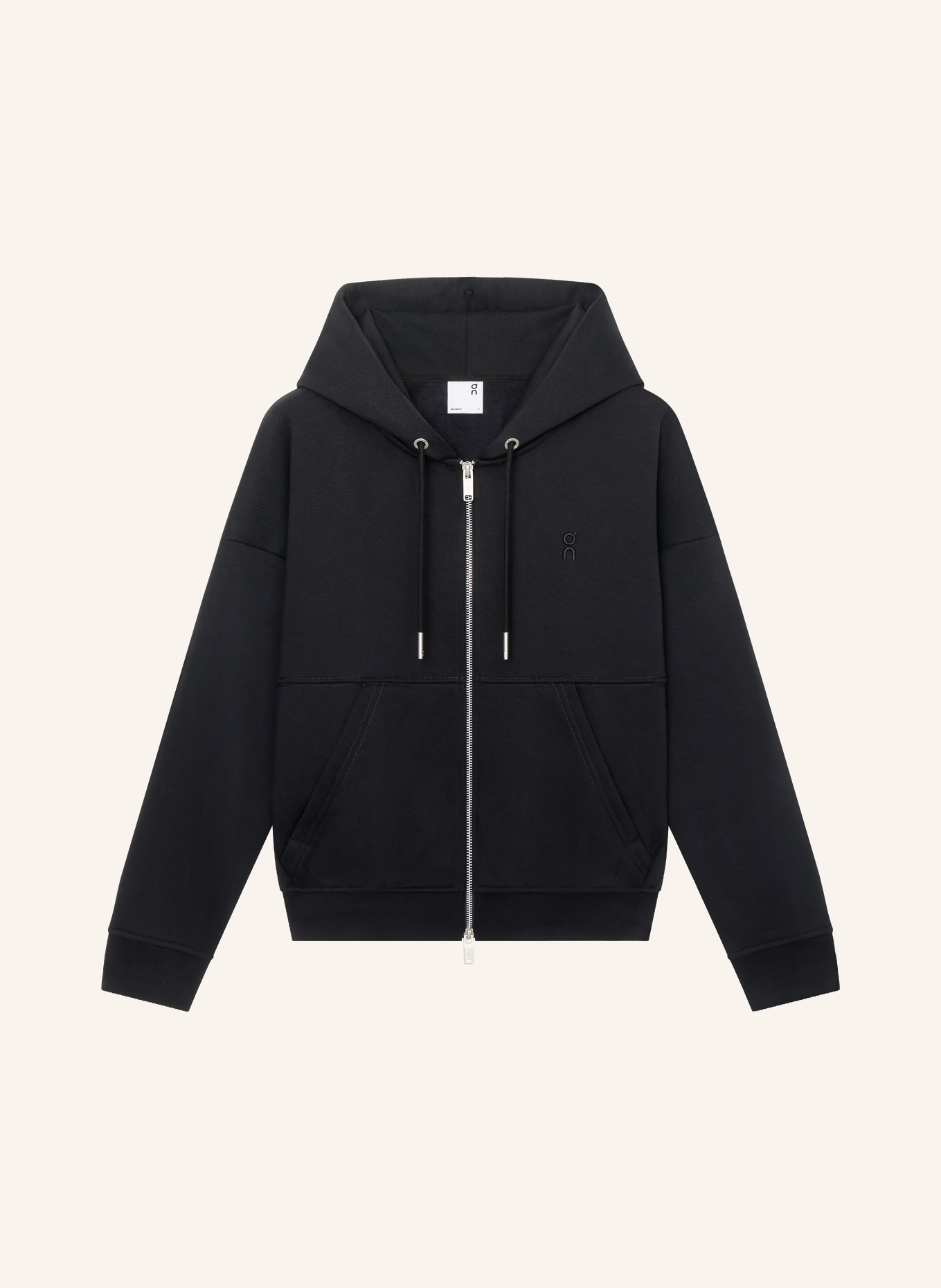 On Sweatvest CLUB COLLECTIVE: ZWART