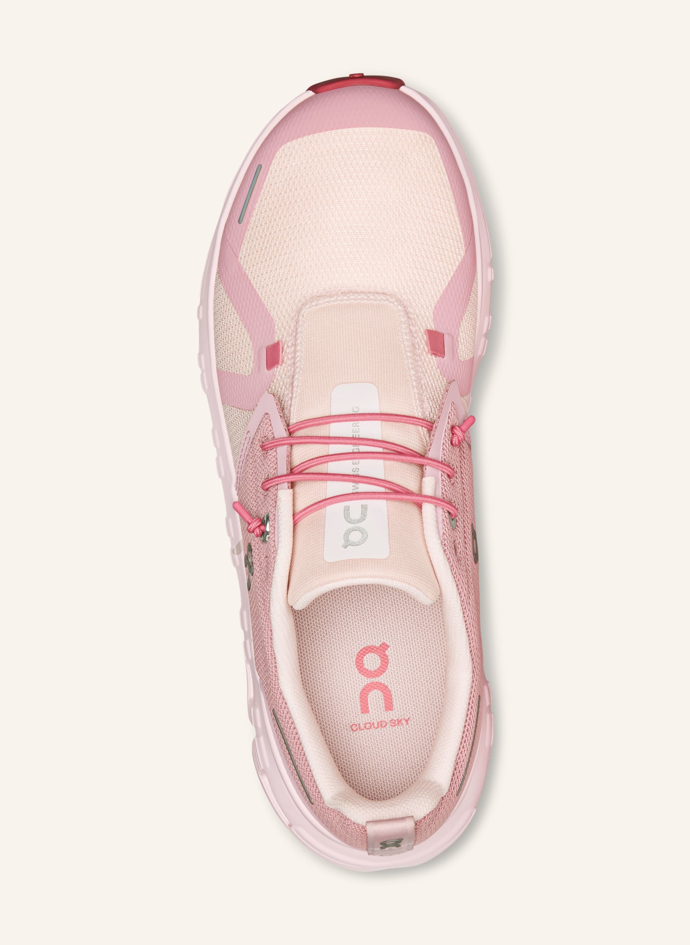 On CLOUD SKY 2 Sneakers: DUSKY PINK / ROSE