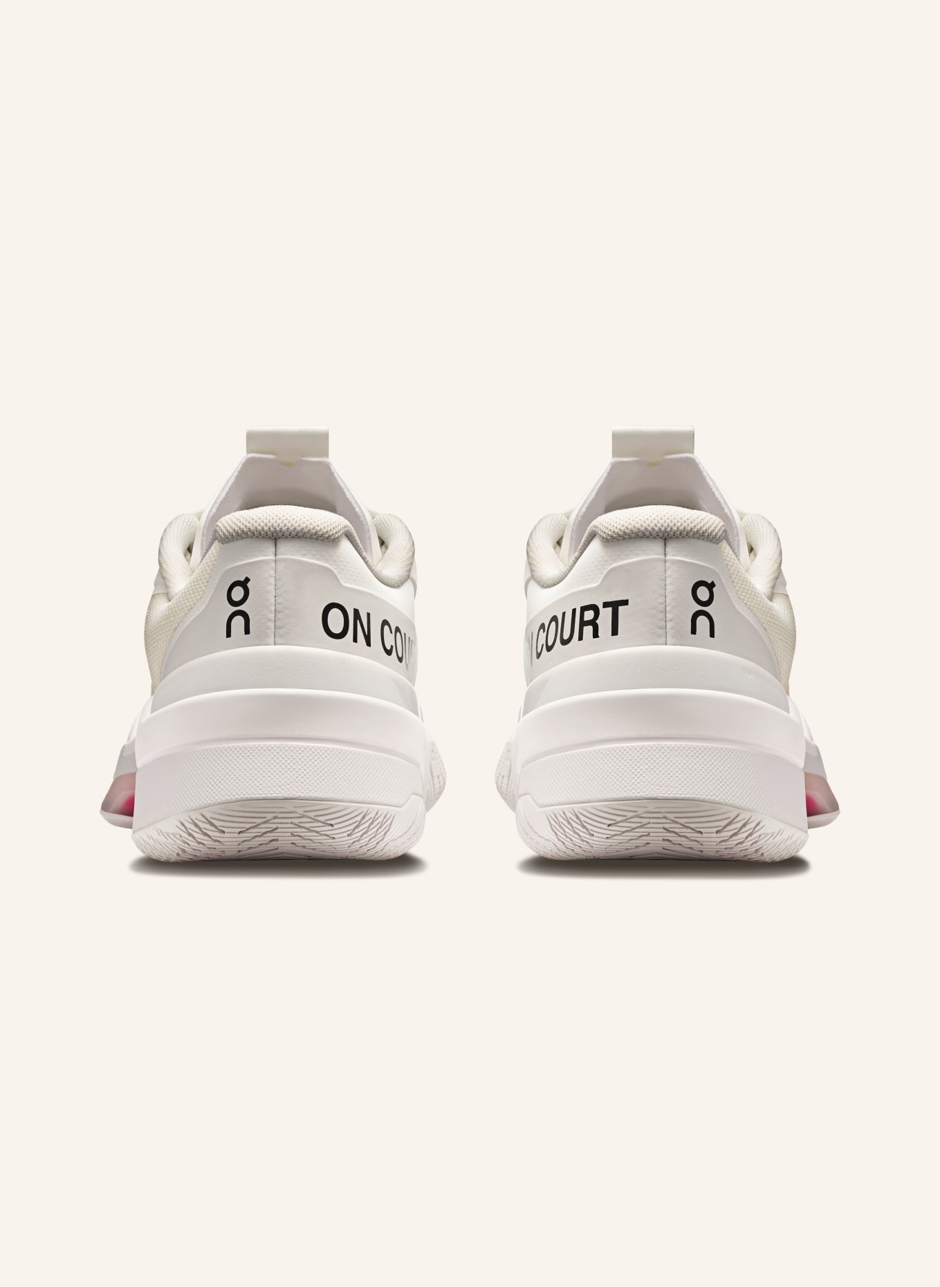 On Tennisschuhe THE ROGER PRO FIRE: WEISS / SCHWARZ