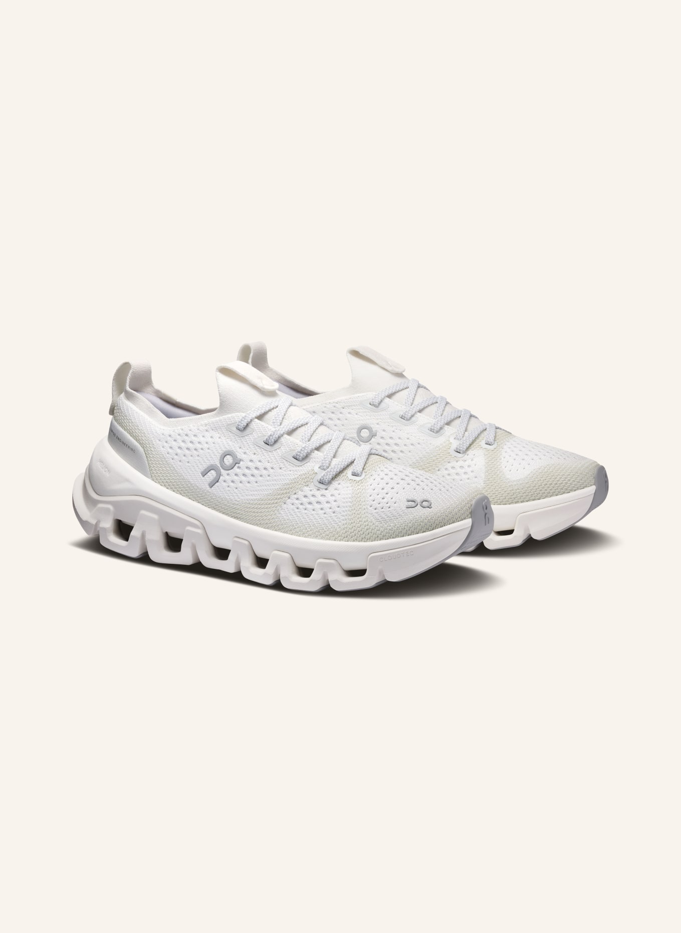 On CLOUD X TEMPO Training Shoes: WHITE