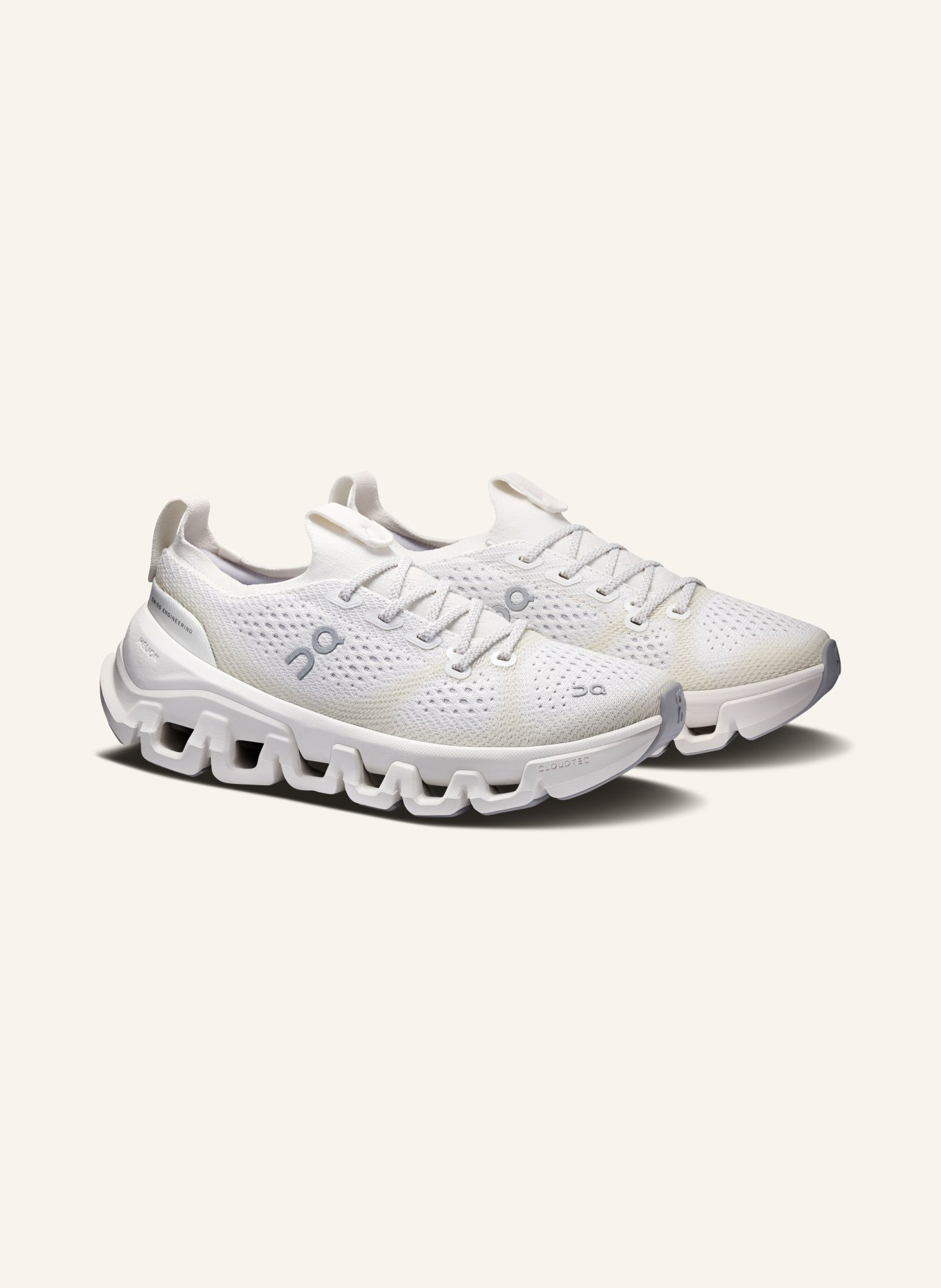 On Trainingsschuhe CLOUD X TEMPO: WEISS