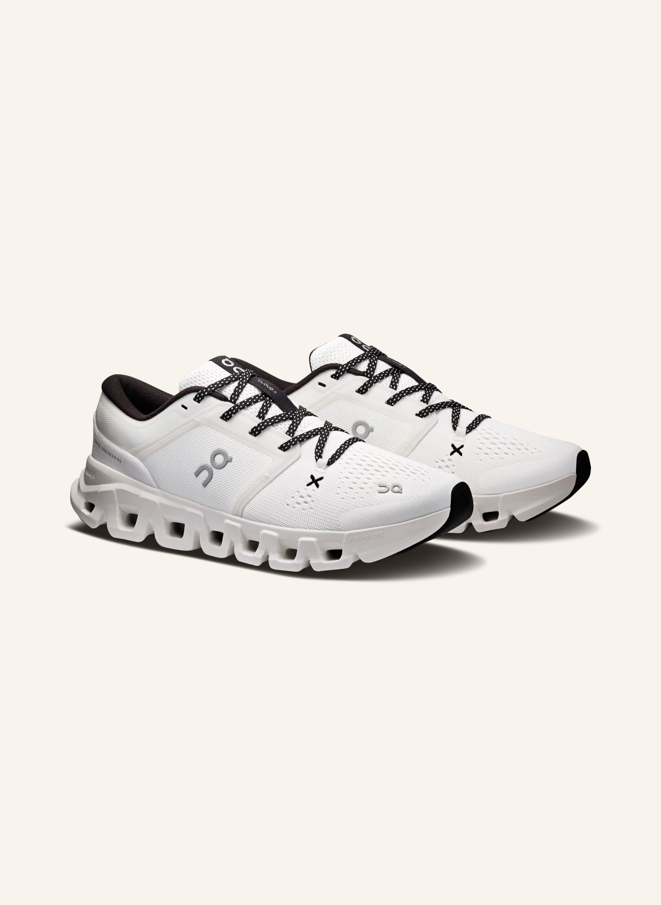 On CLOUD X5 Fitness Shoes: WHITE