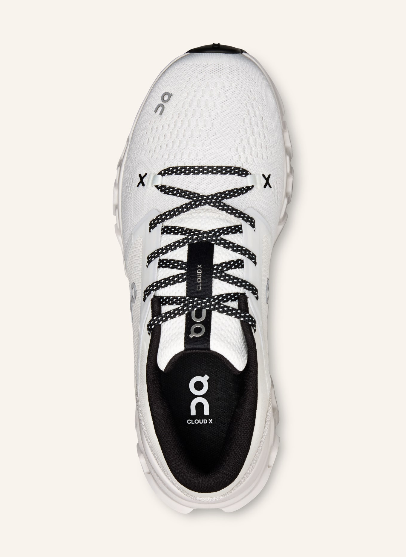 On CLOUD X5 Fitness Shoes: WHITE