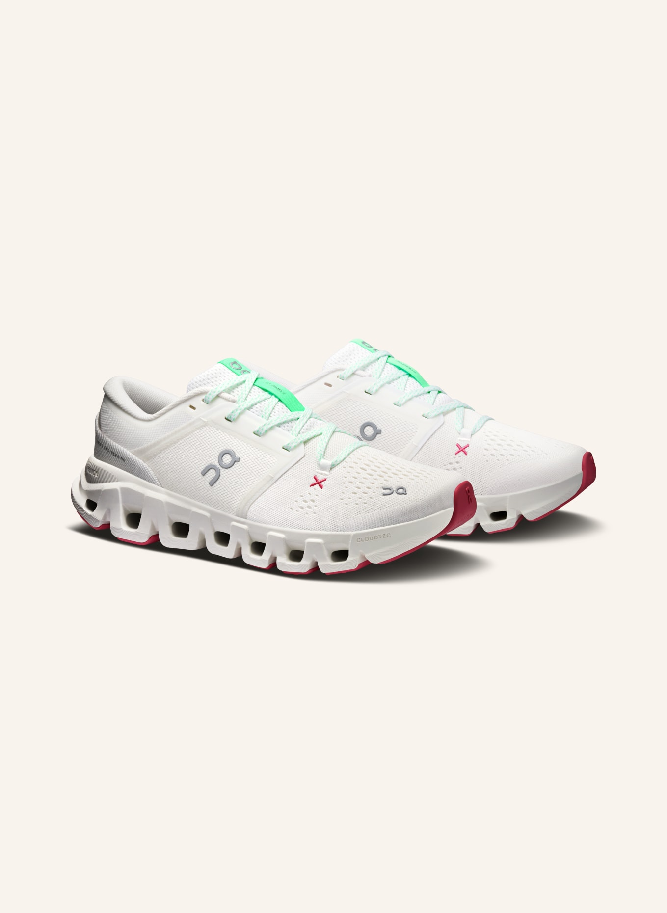 On Fitnessschuhe CLOUD X5: WEISS