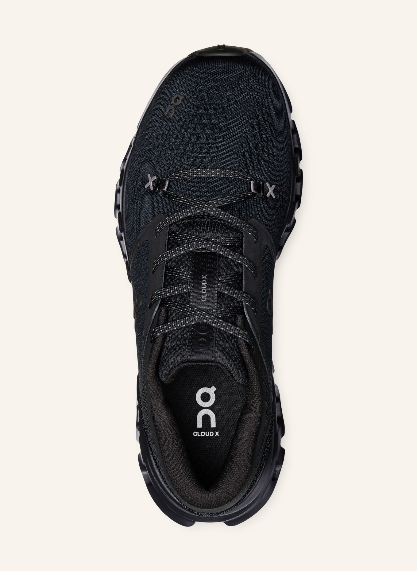 On CLOUD X5 Fitness Shoes: BLACK