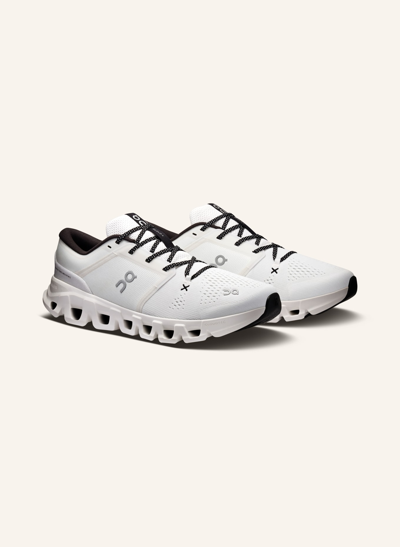 On CLOUD X 5 Training Shoes: WHITE