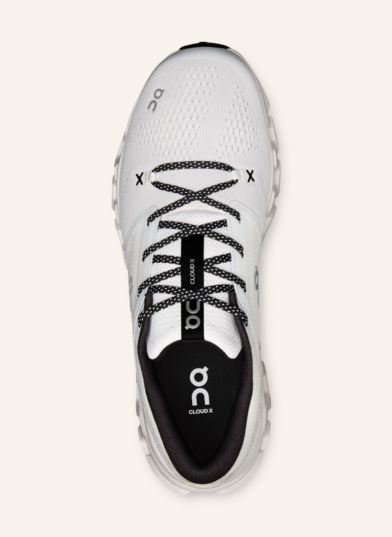 On CLOUD X 5 Training Shoes: WHITE