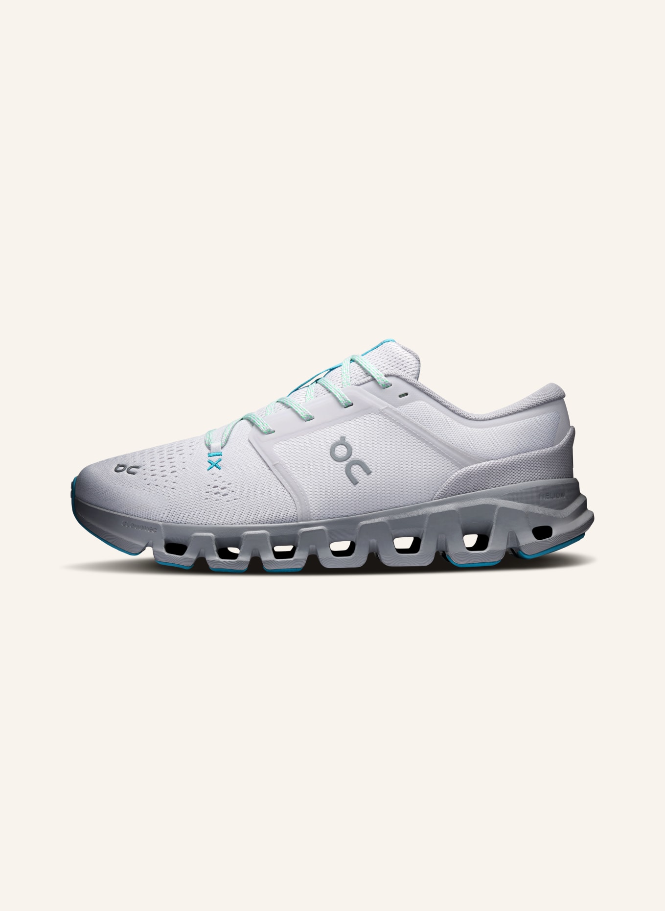 On CLOUD X 5 Training Shoes: LIGHT GRAY