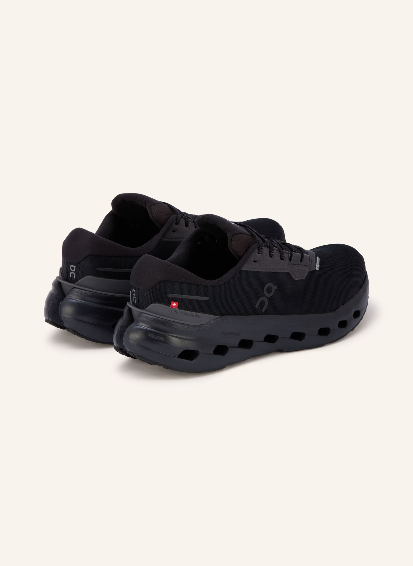 On Hardloopschoenen CLOUDRUNNER 3 WP: ZWART