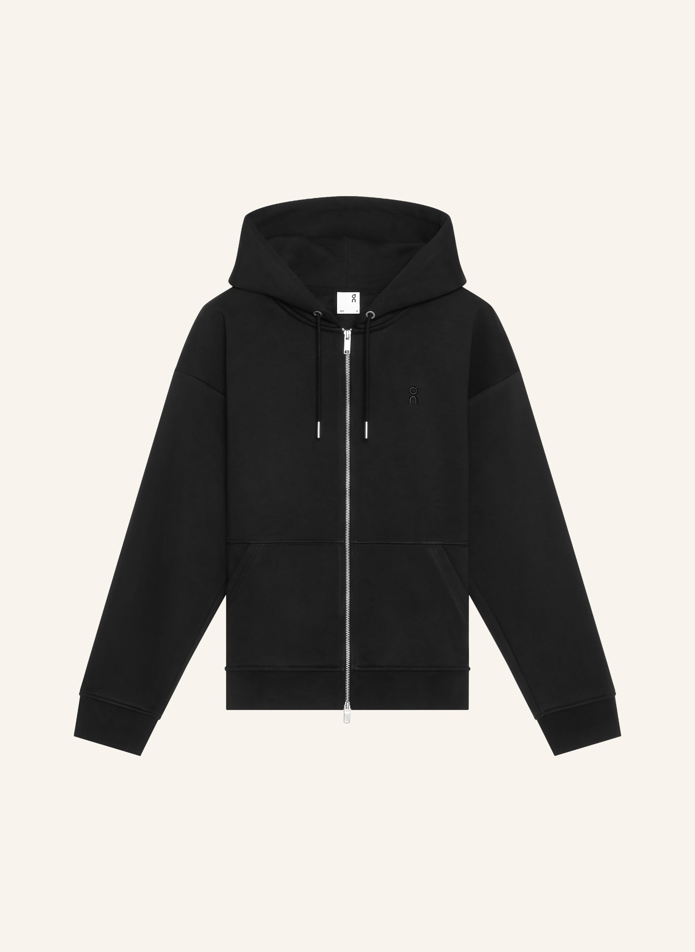 On Sweatvest CLUB COLLECTIVE: ZWART