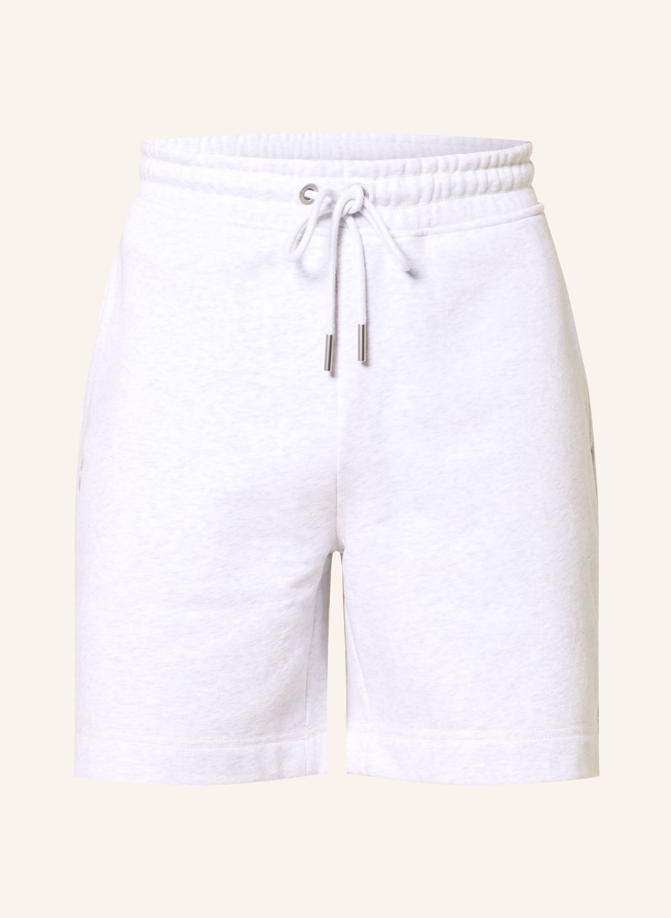 On Short en molleton CLUB COLLECTIVE: GRIS CLAIR