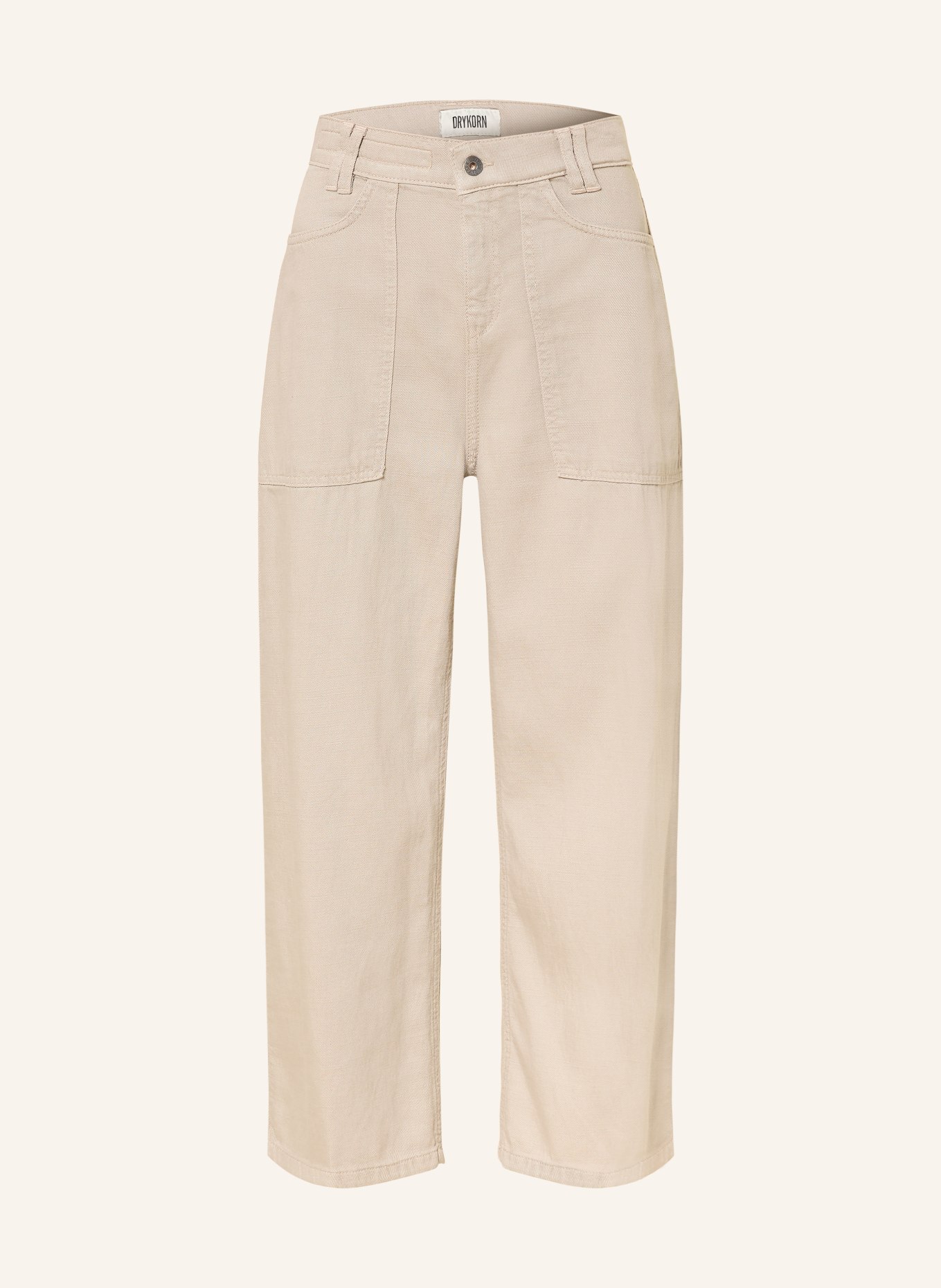 DRYKORN DERIVE Cropped jeans: 1702 braun
