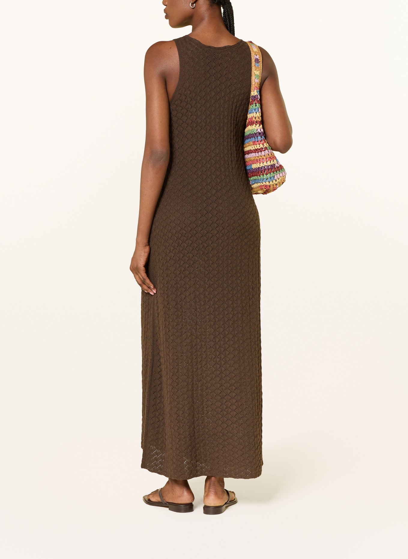 DRYKORN Strickkleid IKIS: BRAUN