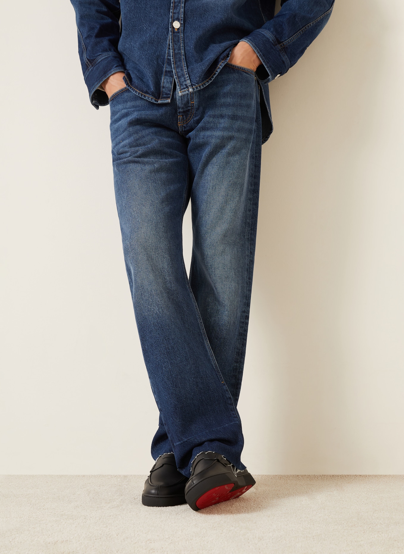 Christian Louboutin Penny loafer THE HAROLD: BLACK