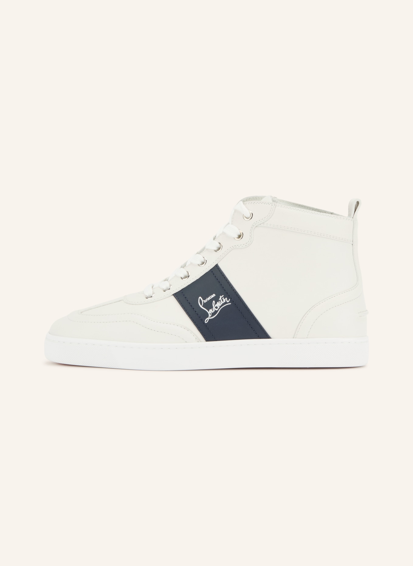 Christian Louboutin Hoge sneakers RETERO HIGH FLAT: WIT / ZWART