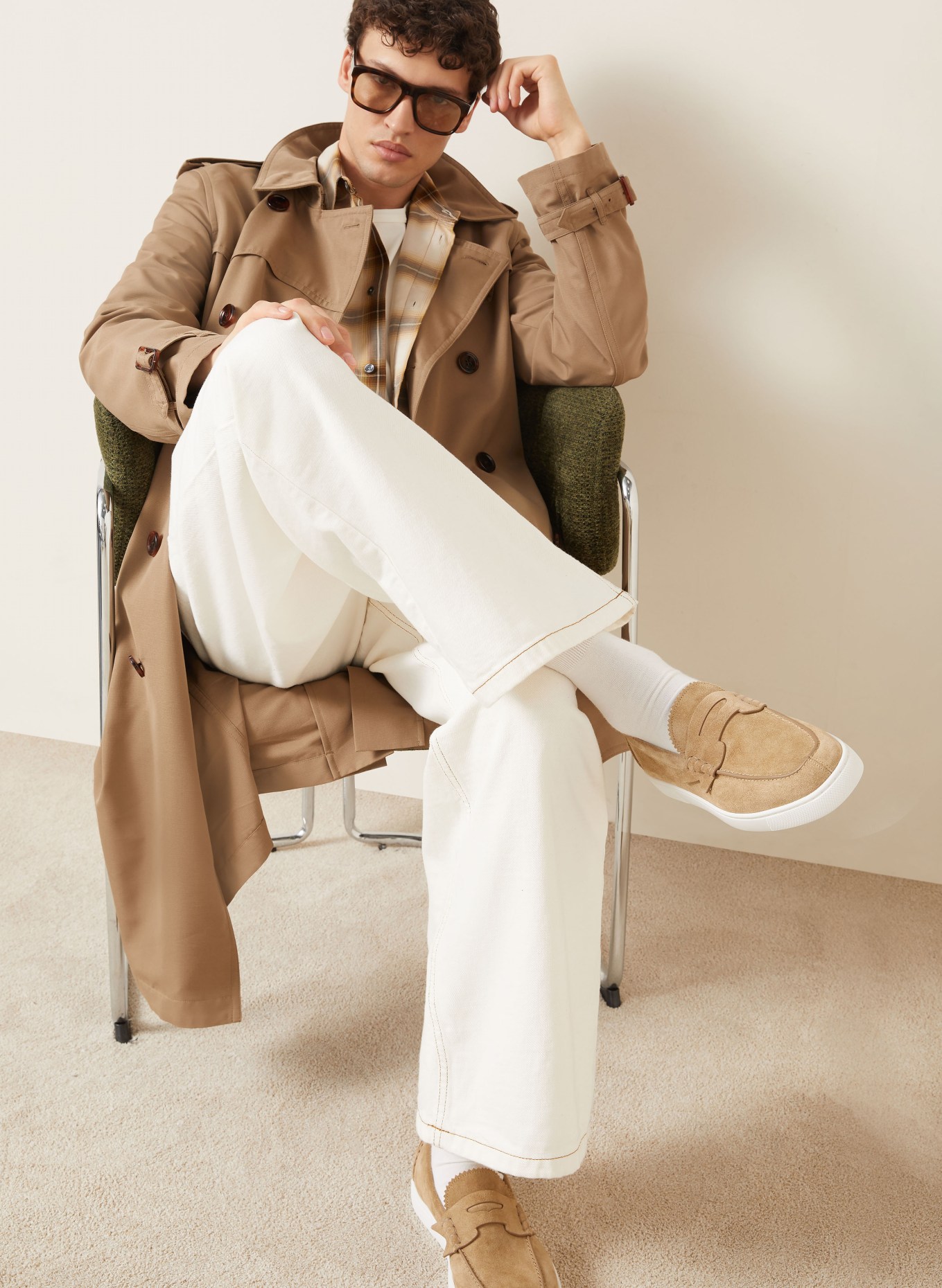 Christian Louboutin Penny loafers THE HAROLD I: BEŻOWY