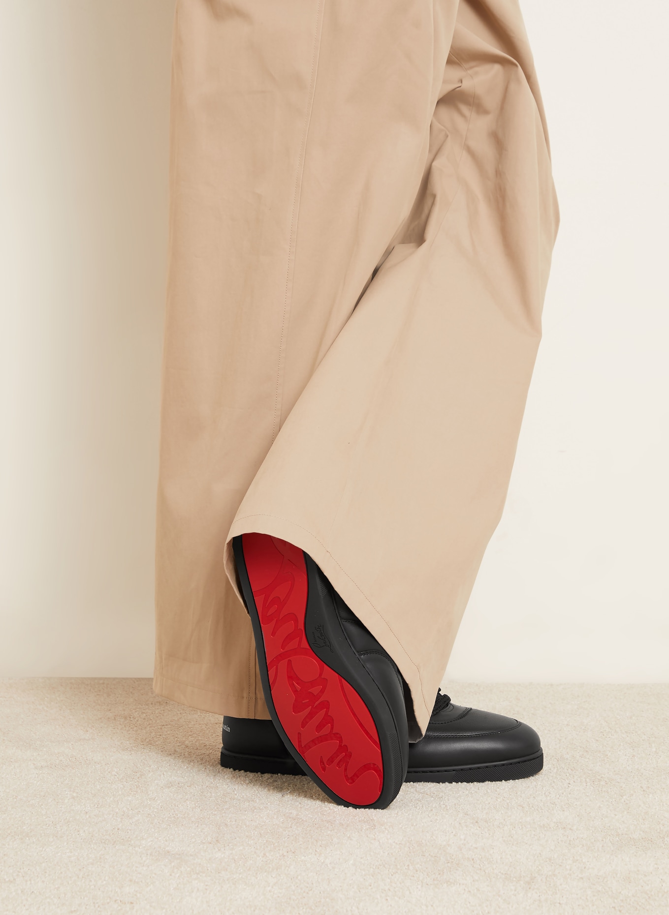 Christian Louboutin Sneakers: BLACK