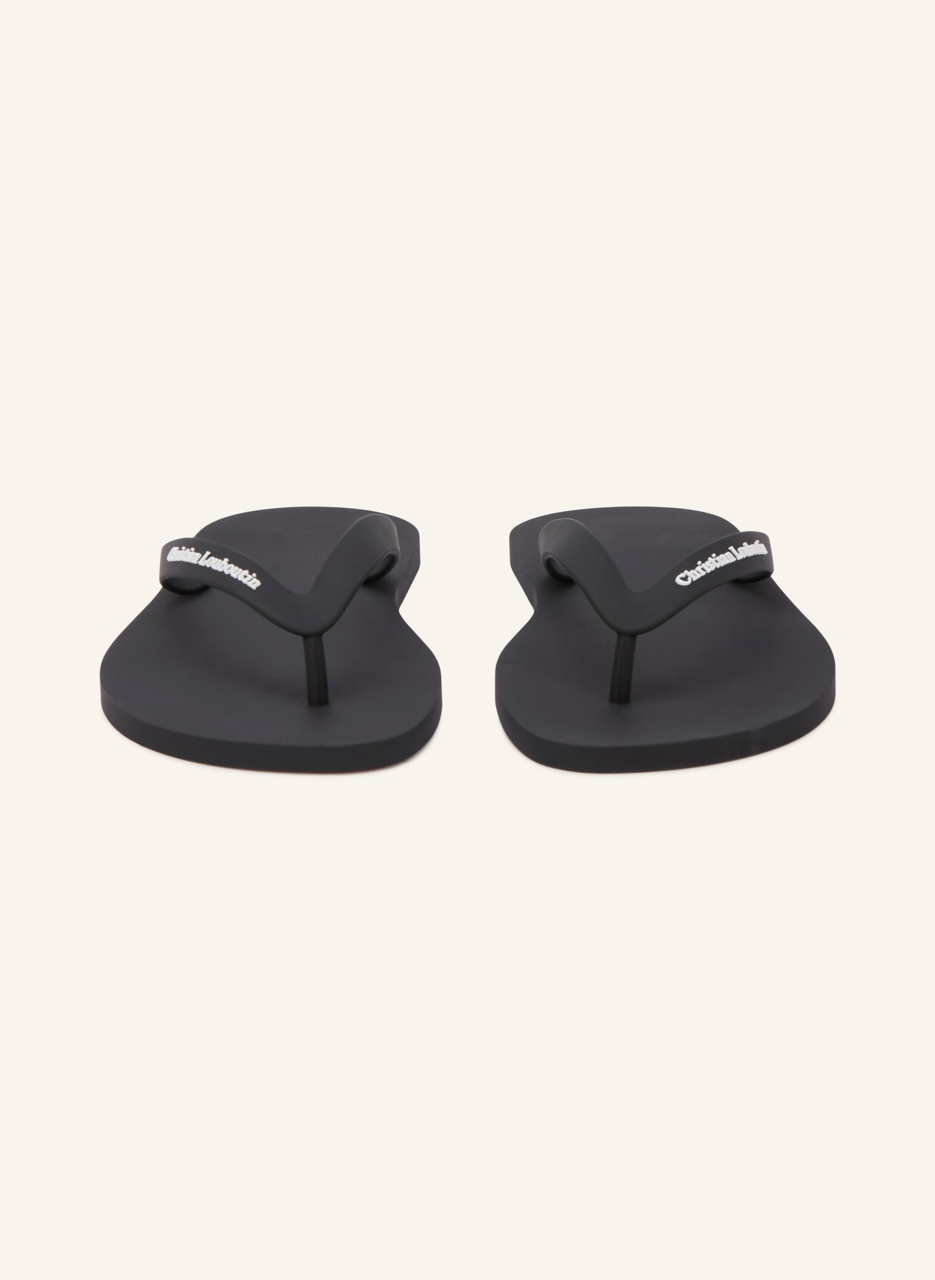 Christian Louboutin Flip-Flop THE CHRISTIAN LOUBOUTIN SUMMER: SCHWARZ