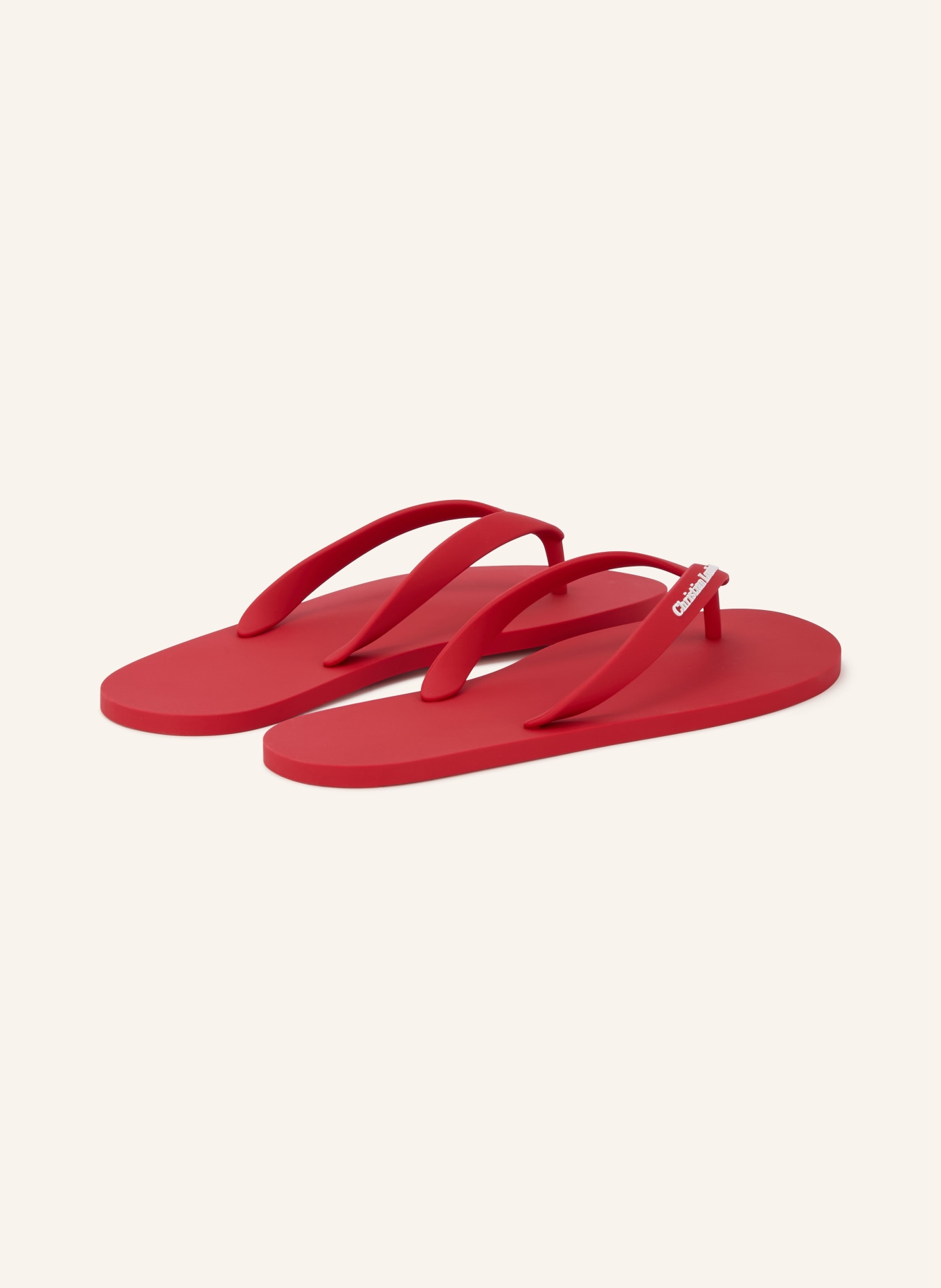 Christian Louboutin Flip-Flop THE CHRISTIAN LOUBOUTIN SUMMER: ROT