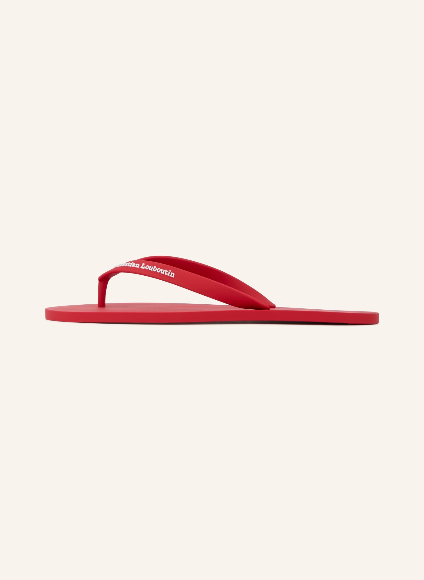 Christian Louboutin Flip-Flop THE CHRISTIAN LOUBOUTIN SUMMER: ROT