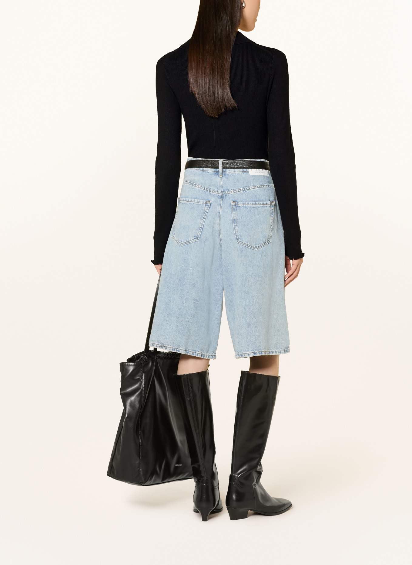 darling harbour Strikjakke: BLACK