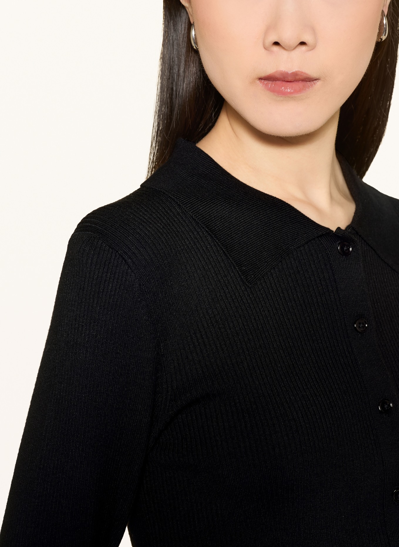 darling harbour Strikjakke: BLACK