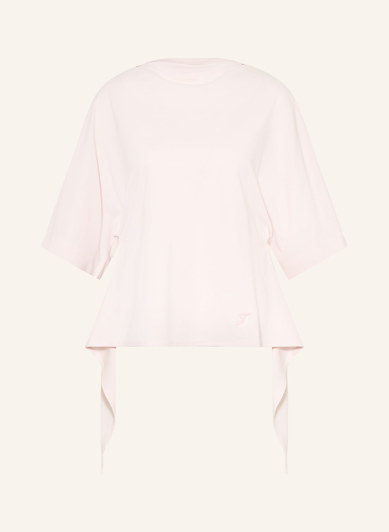 JACQUEMUS T-shirt LE T-SHIRT MOISSON: ROSE CLAIR