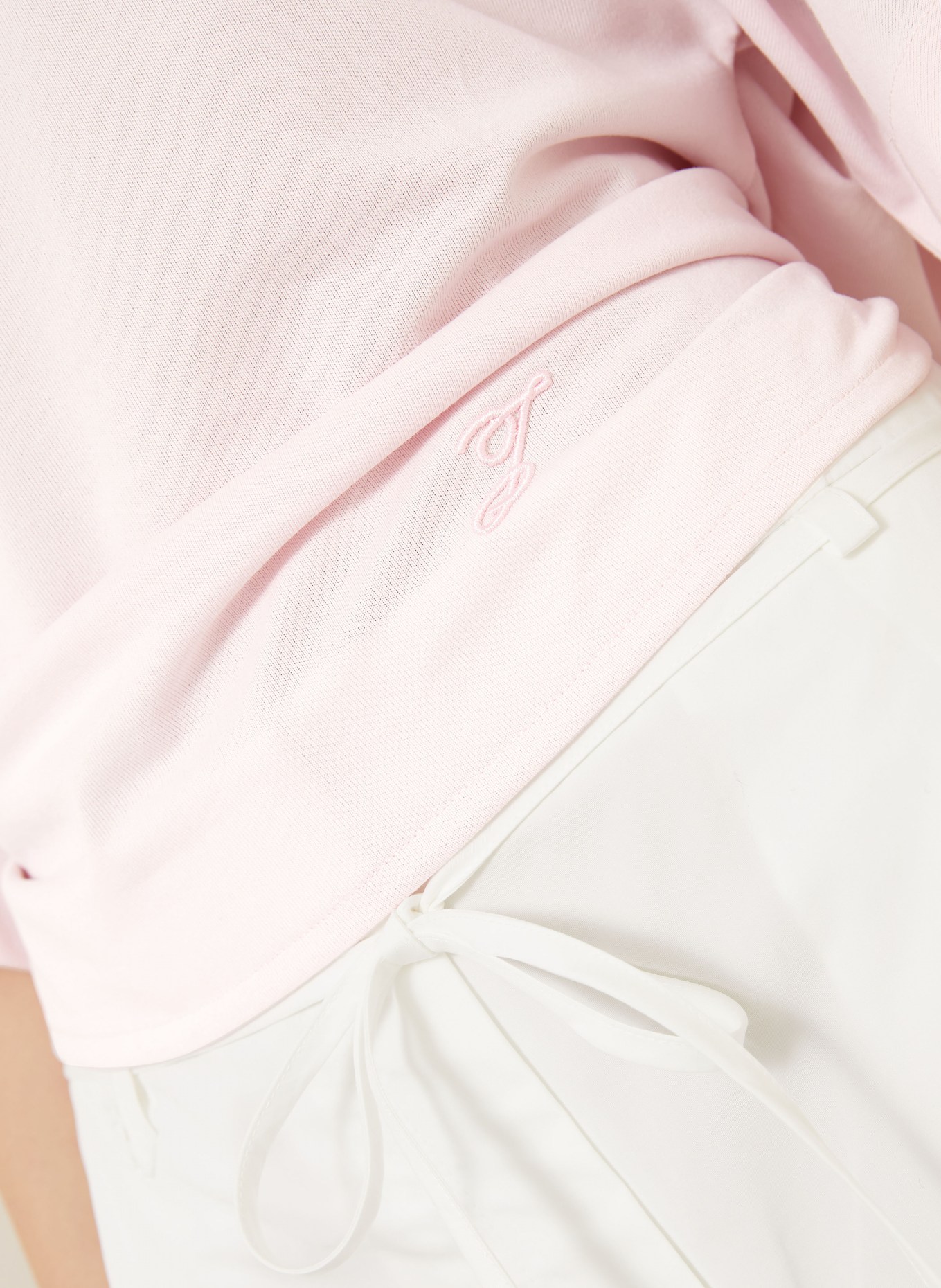 JACQUEMUS T-shirt LE T-SHIRT MOISSON: ROSE CLAIR