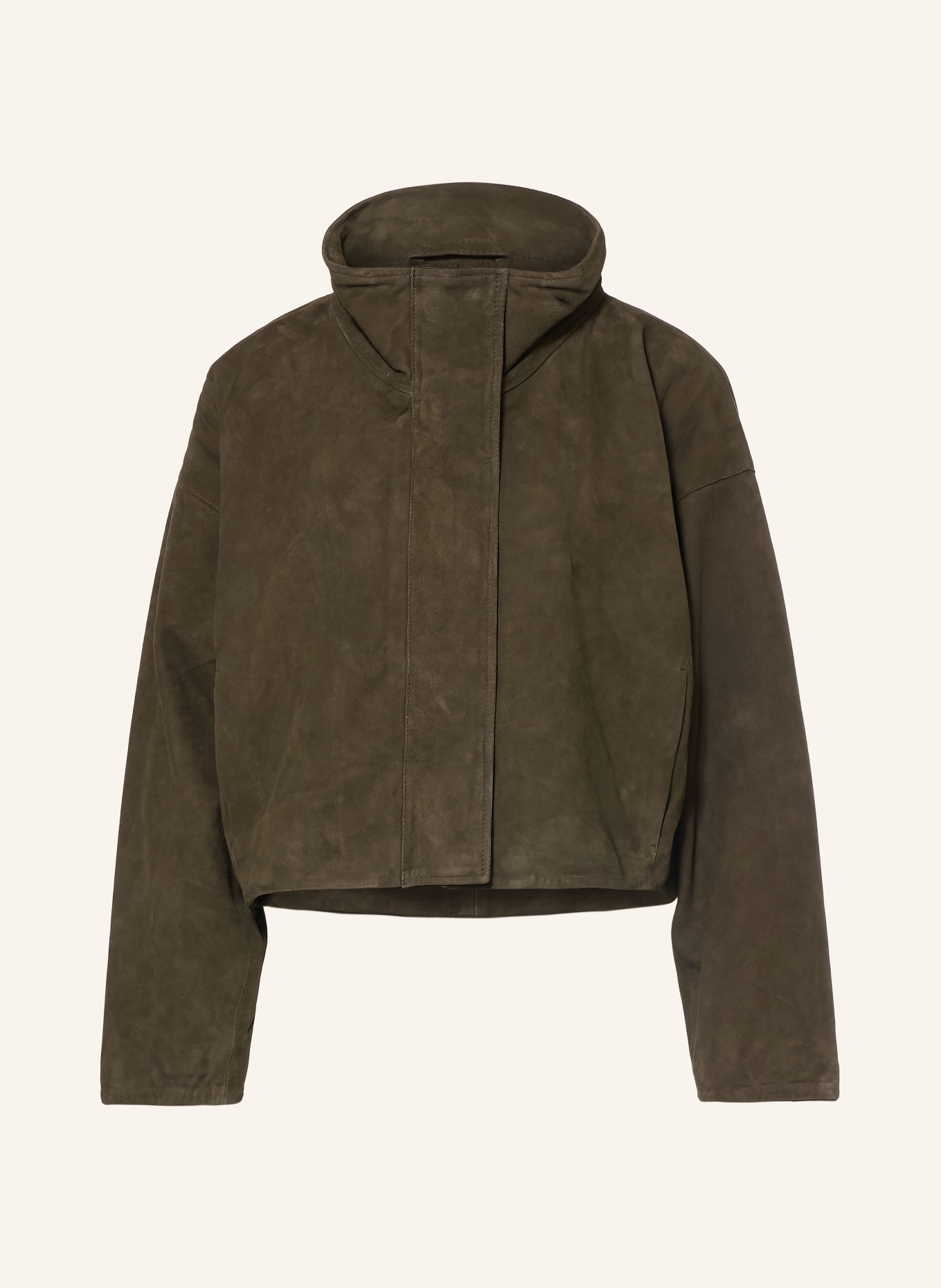 ALLSAINTS Kurtka skórzana RYDER: KHAKI