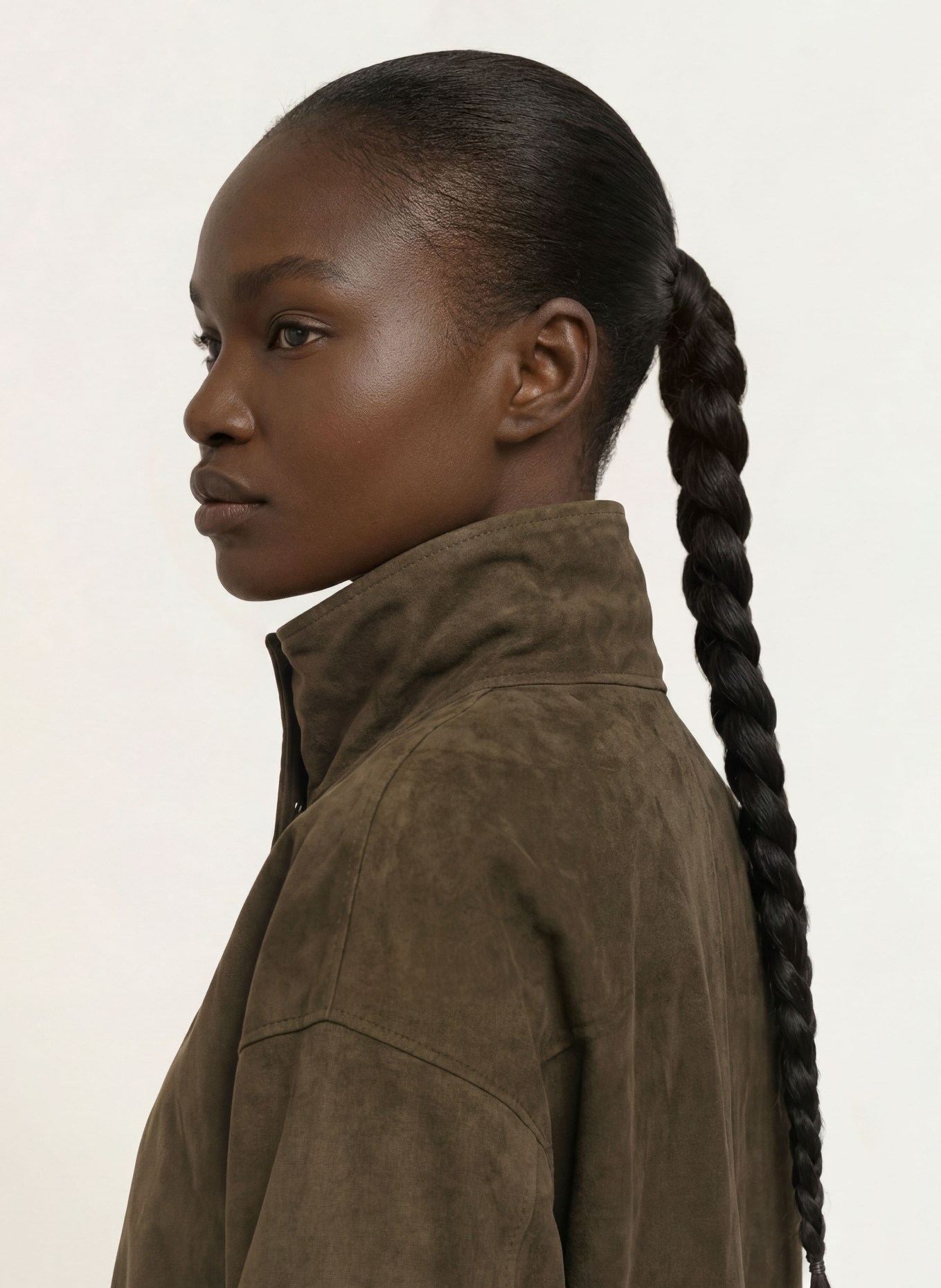 ALLSAINTS Kurtka skórzana RYDER: KHAKI