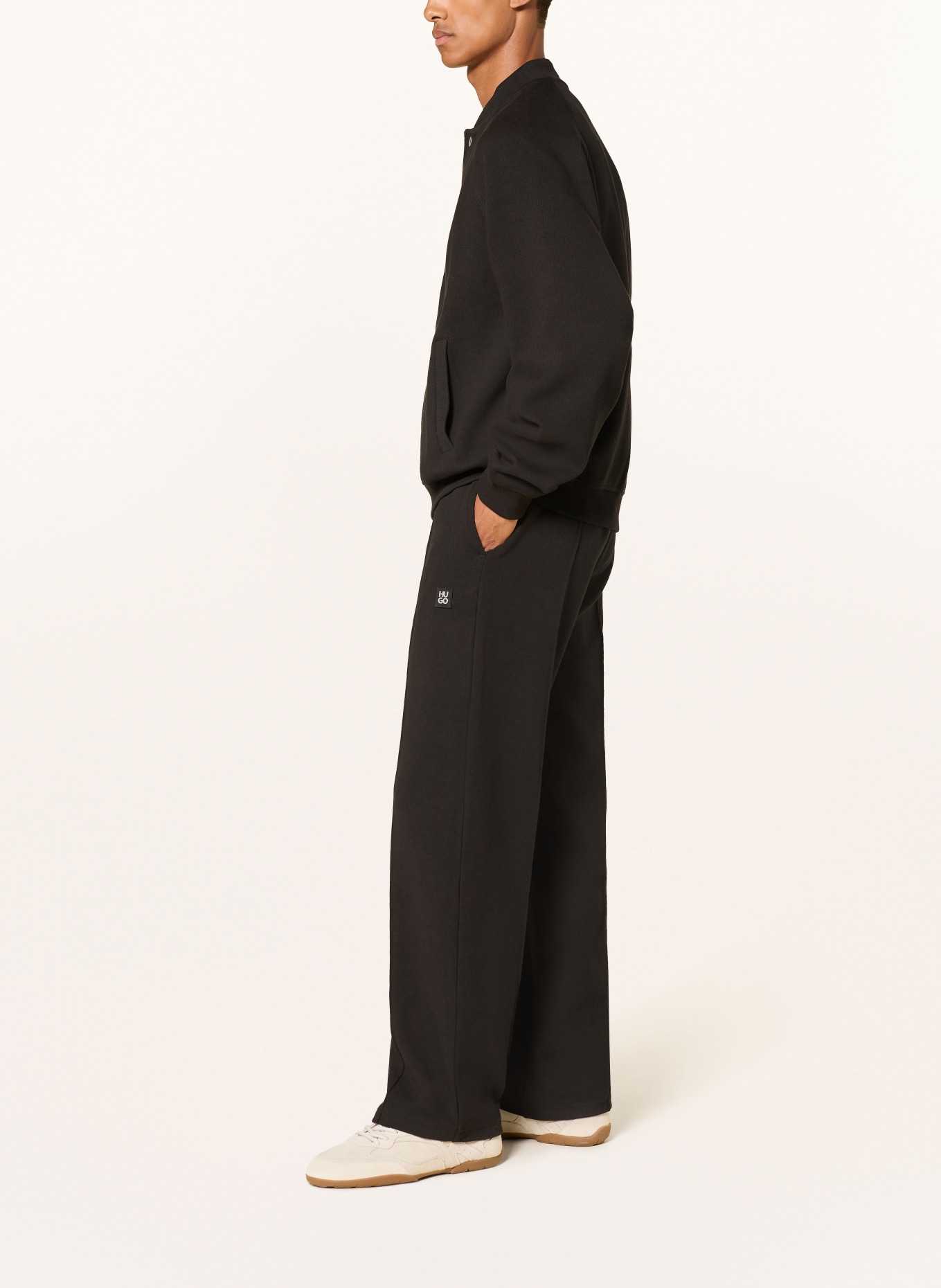 HUGO Sweatpant DABINPANT: ZWART