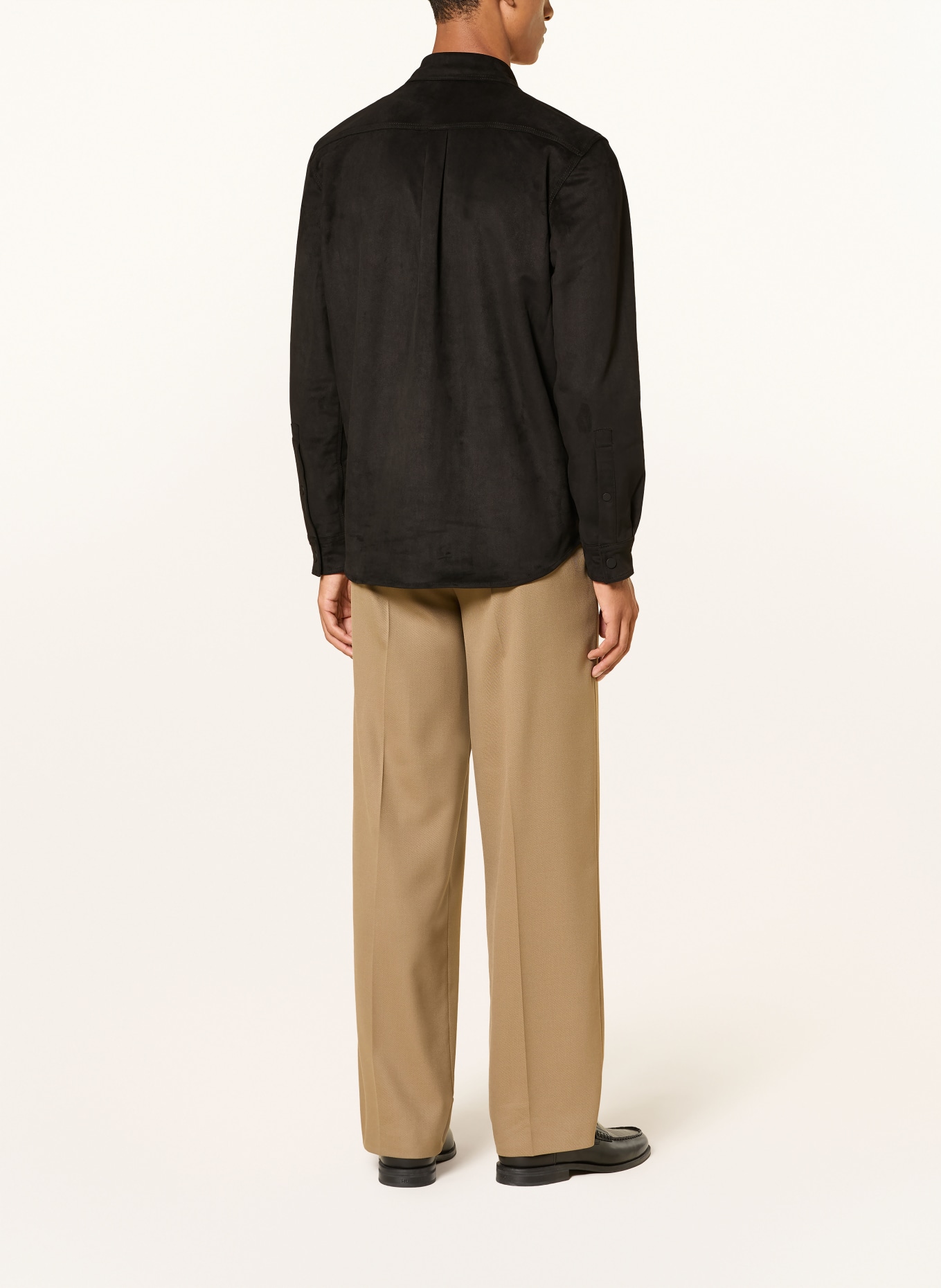 HUGO Overhemd EKEL Comfort Fit: ZWART